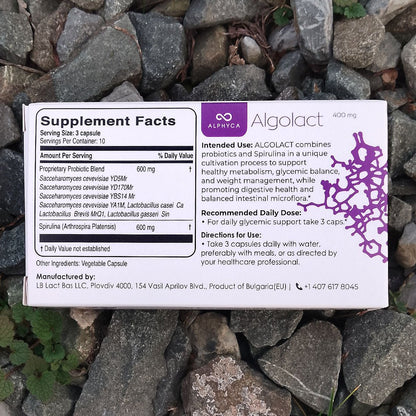 Weight Support & Metabolic Balance Probiotic | Algolact Alphyca®